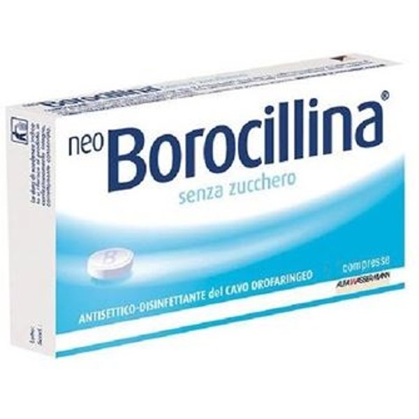 Neo Borocillina 1,2 Mg + 20 Mg Pastiglie Senza Zucchero-image