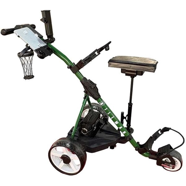 Hillman 36 Hole Lithium Electric Golf Trolley Green