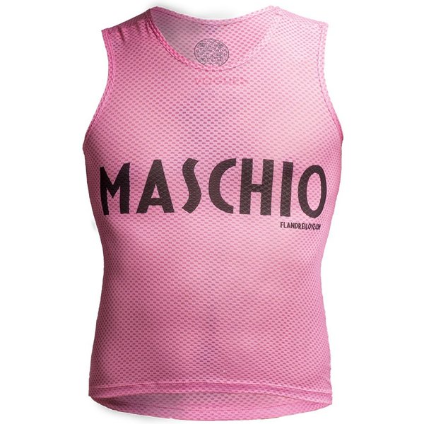 Flandres Love Canotta Ciclismo Maschio Rosa Unisex XXL