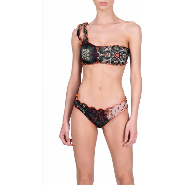 Effek Bikini Fascia Monospalla Verde Donna S