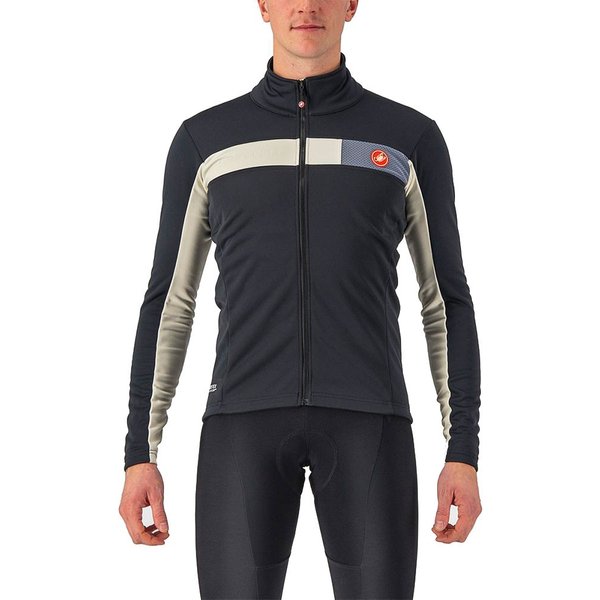 Castelli Mortirolo 6S Light Nero - Giacca Ciclismo Uomo M