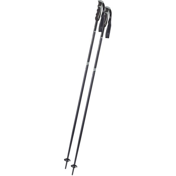 Komperdell Booster Speed Alu Nero Grigio - Bastoncini Sci Uomo 115 cm