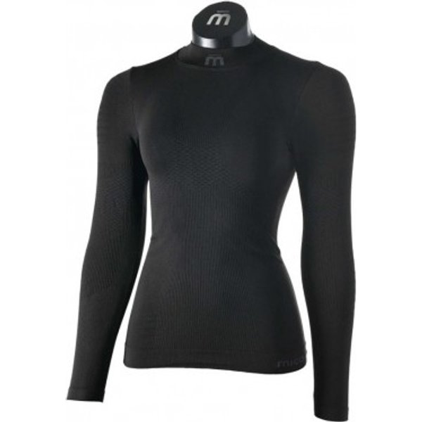 Mico Sport Maglia Trekking Lupetto Extra Dry 1437 Nero Donna IV