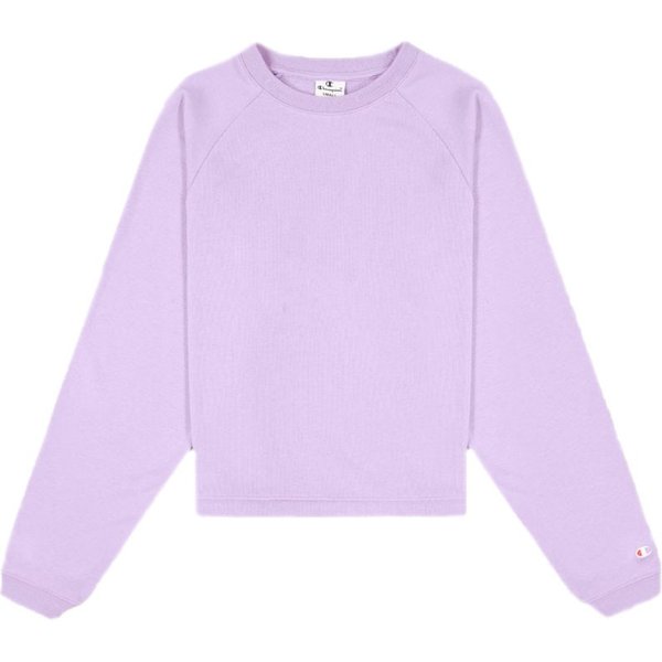 Champion Felpa Crop Top Lavanda Donna S