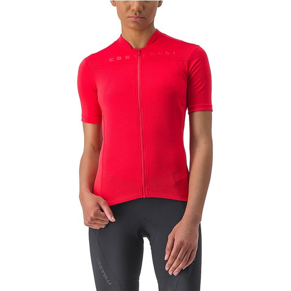 Castelli Maglia Ciclismo Donna Anima 4 Hibiscus Donna M
