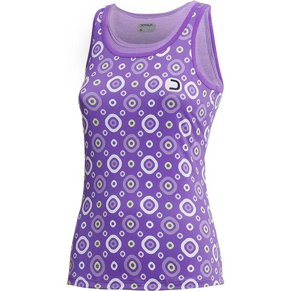 Dotout Top Ciclismo Donna Check Lilac Donna S