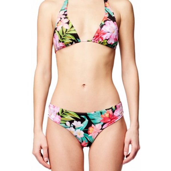 Sundek Costume Slip Fisso Fanta Nero Donna M