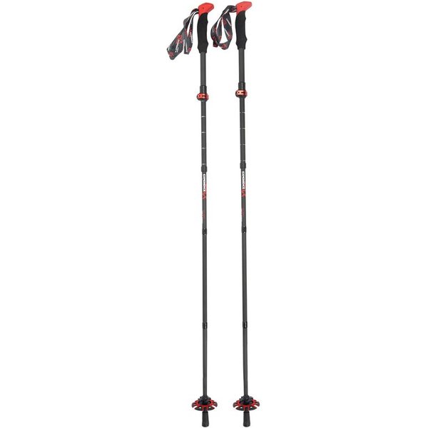 Rock Experience Bastoncini Trekking Telescopici Carbon Pole 2.0 Nero TU