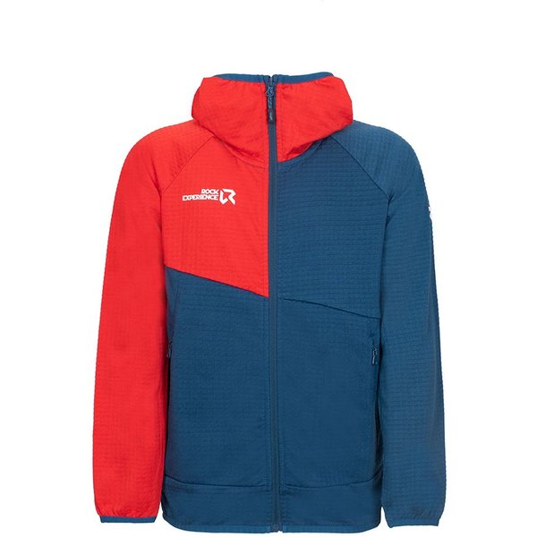 Rock Experience Fleece Zebra Hoodie High Risk Red Bambino 4 Anni