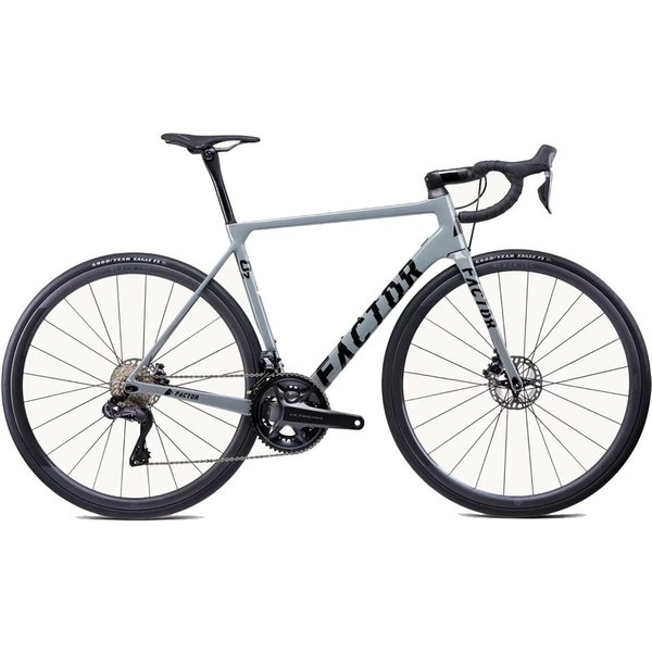 Factor O2 Disc Grigio 52 - Kit Telaio Bici Da Corsa 52