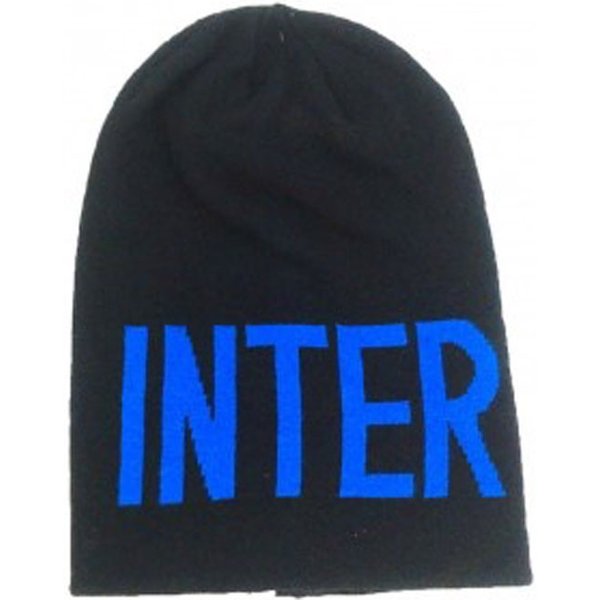 Imma Cuffia Inter Jacquard Nero/Azzurro Uomo TU