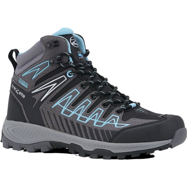 Trezeta Thunder Mid Wp Grigio Scuro Azzurro - Pedule Trekking Donna EUR 41 / UK 7,5