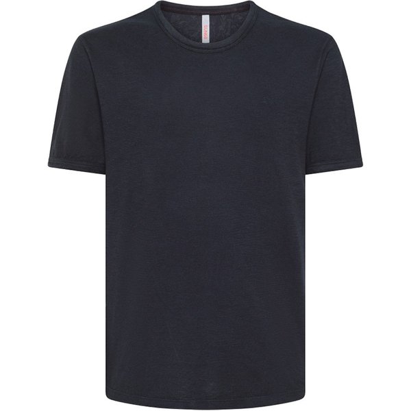 Sun 68 T-Shirt Fiammata Blu Uomo XXL
