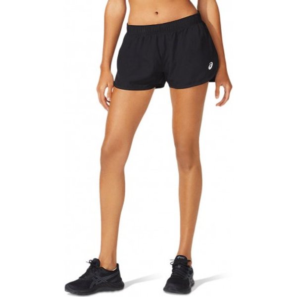 Asics Pantaloncini Running Core Split 3" Nero Donna XS