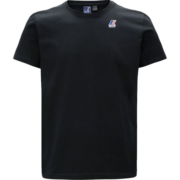 K-Way T-Shirt Le Vrai Nero Unisex S