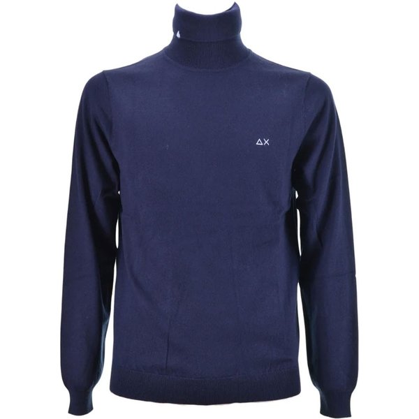 Sun 68 Maglioncino Dolcevita Blu Uomo M