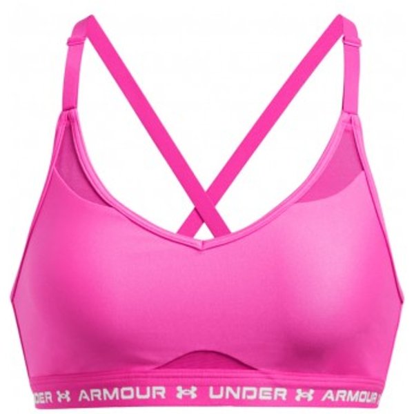Under Armour Reggiseno Sportivo Crossback Low Magenta Donna XS