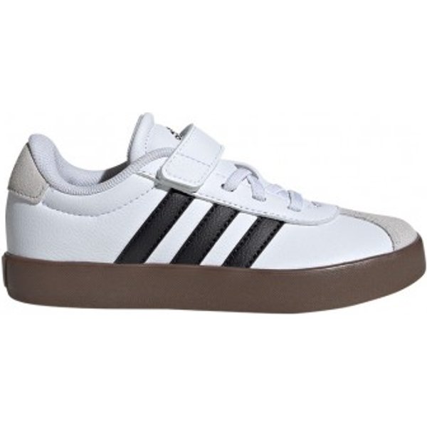 ADIDAS Vl Court 3.0 El Ps Bianco Nero - Sneakers Bambino EUR 29 / UK 11k