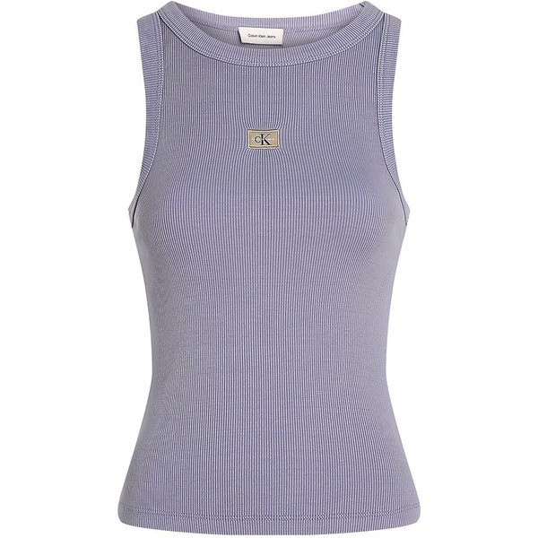 Calvin Klein Canotta Logo Lilla Donna S
