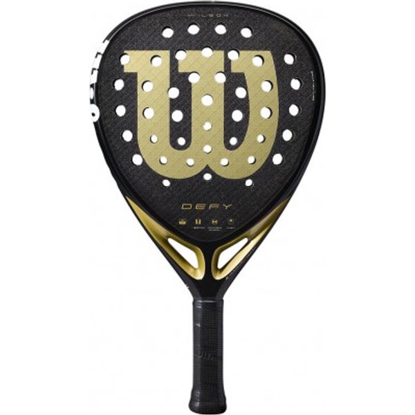 Wilson Defy V1 Nero Oro - Racchetta Padel TU