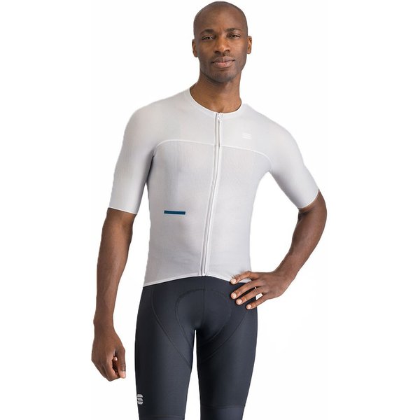 Sportful Maglia Ciclismo Light Stone Grigio Bianco Uomo L