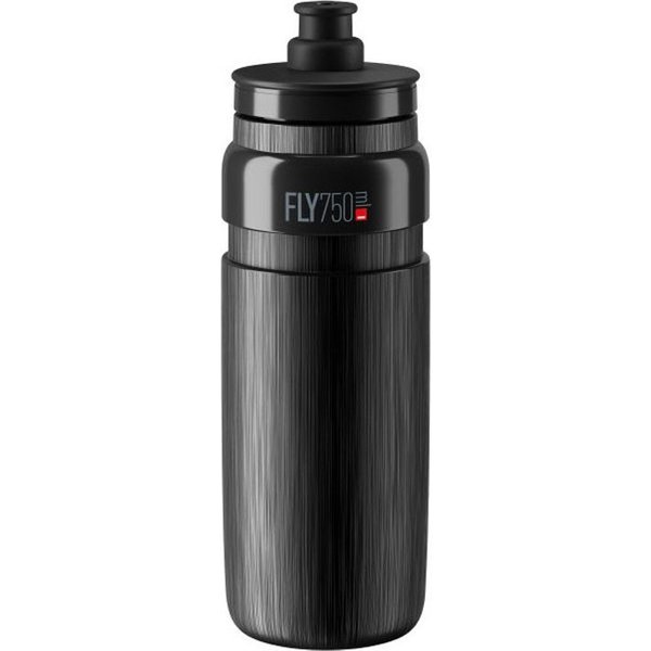 Elite Borraccia Bici Fly Tex Nero, Grigio 750 ml