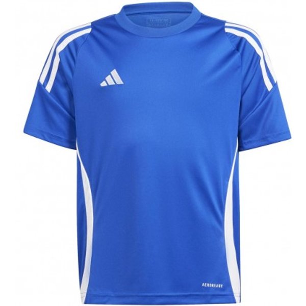 ADIDAS Maglia Maniche Corte Tiro 24 Royal Bianco Bambino 7-8 Anni