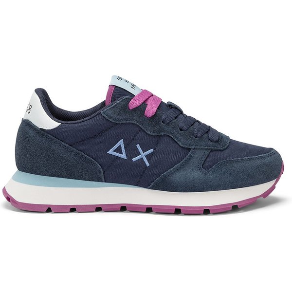 Sun 68 Ally Solid Mesh Navy Azzurro - Sneakers Donna EUR 40