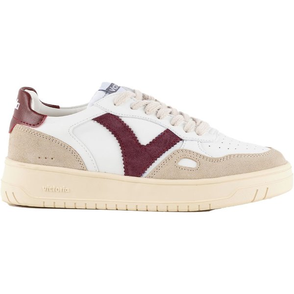 Victoria Seul Lea Bianco Bordo - Sneakers Donna EUR 40