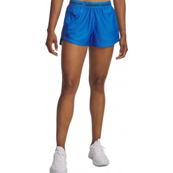 Under Armour Shorts Sportivi Tech Play Up Blue Atlantis Donna L
