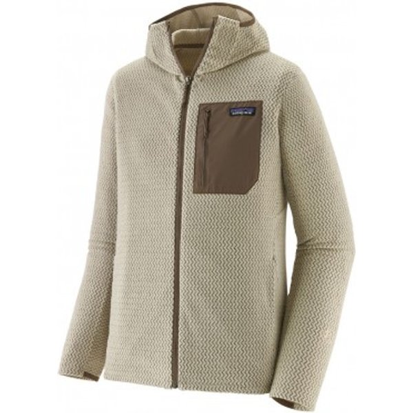 Patagonia Felpa In Pile R1 Air Full-Zip Hoody Pelican Uomo S