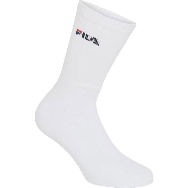 Fila Calza Tennis Tris Pack Top Quality Bianco Uomo 39 / 42