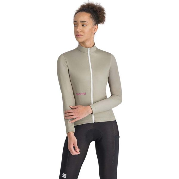 Sportful Maglia Ciclismo Thermal Classic Light Verde Donna XS
