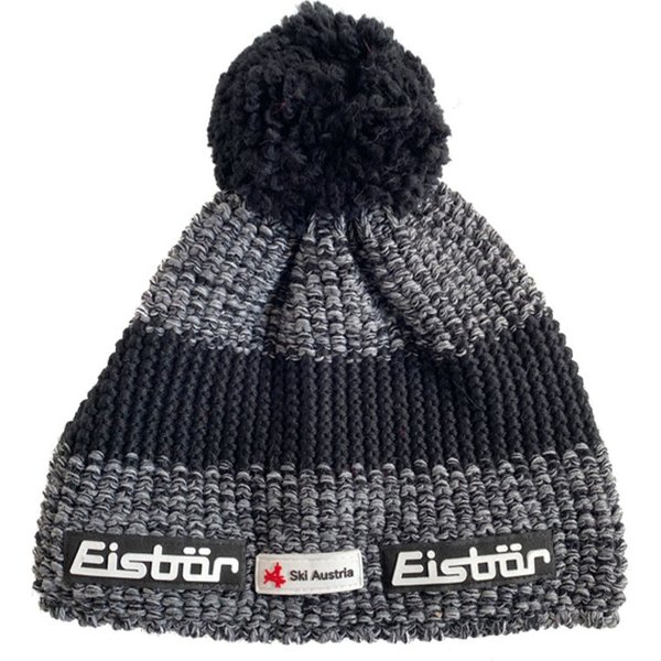 Eisbar Styler Pompon Antracite - Berretto invernale TU