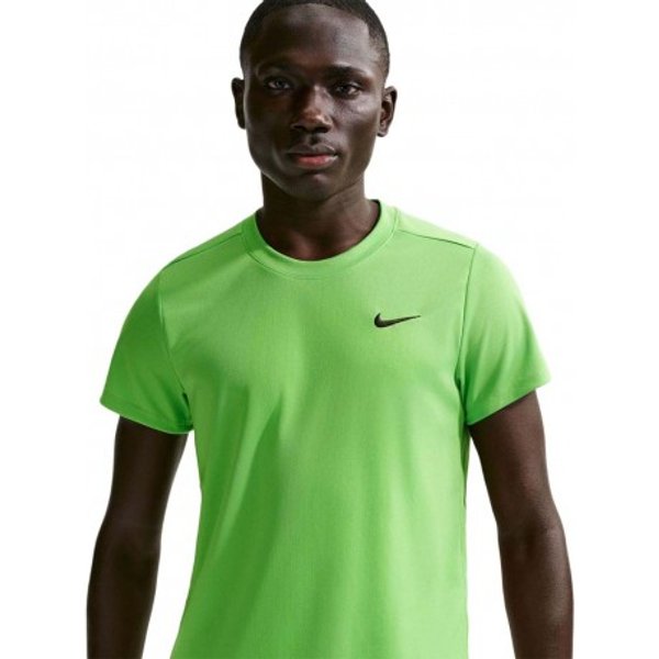 Nike T-Shirt Tennis Court Victory Mean Verde Uomo XL