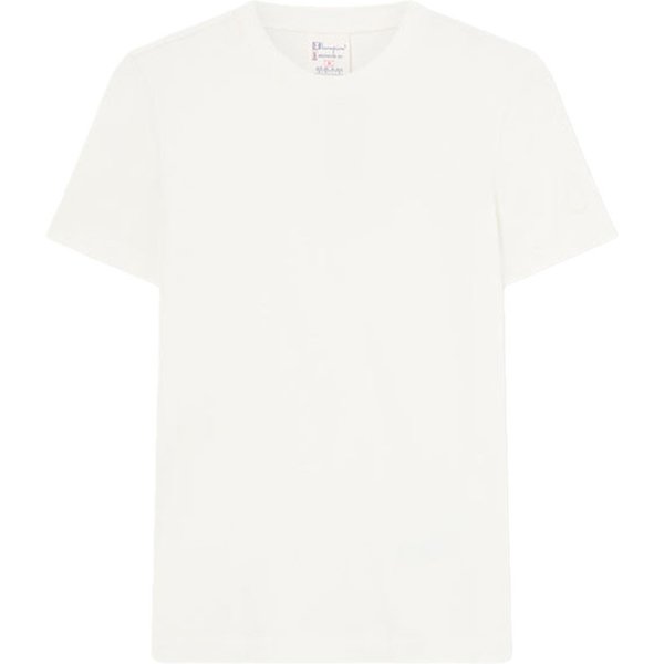Champion T-Shirt Girocollo V Panna Donna M