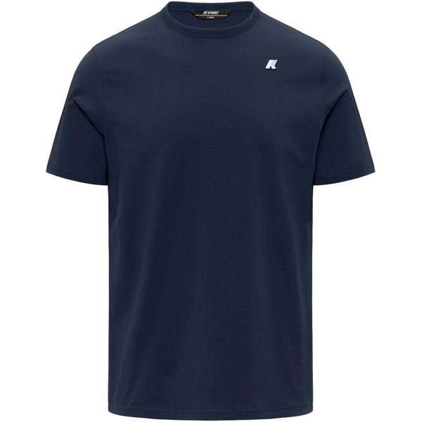 K-Way T-Shirt Stretch Adame Blu Uomo L
