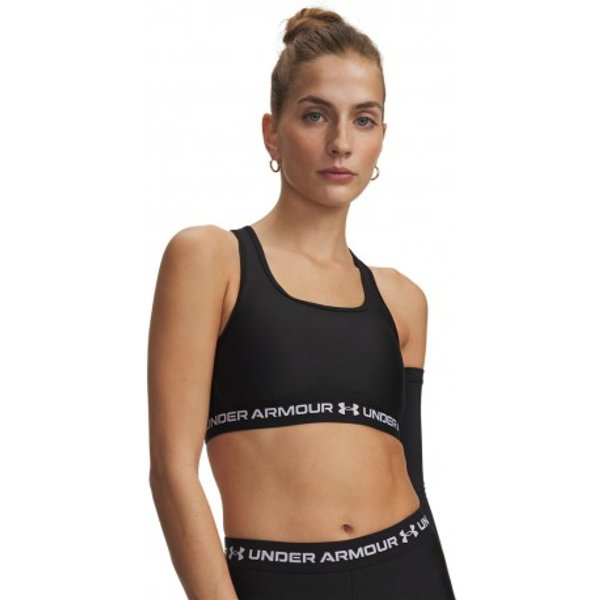 Under Armour Reggiseno Sportivo Cross Back Mid Nero Donna XS