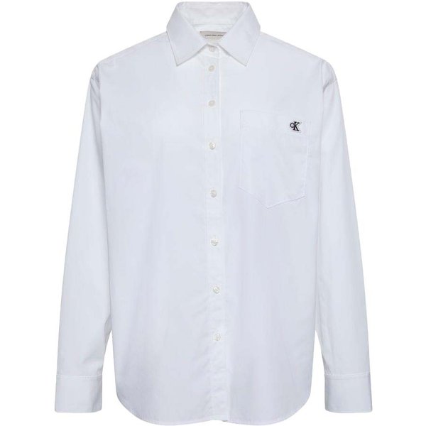 Calvin Klein Camicia M Lunga Bianco Donna S
