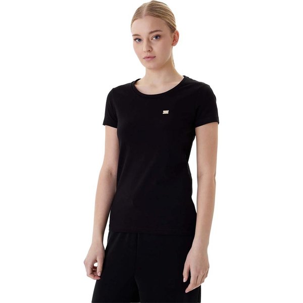 Ea7 T-Shirt Logo Core Nero Donna S