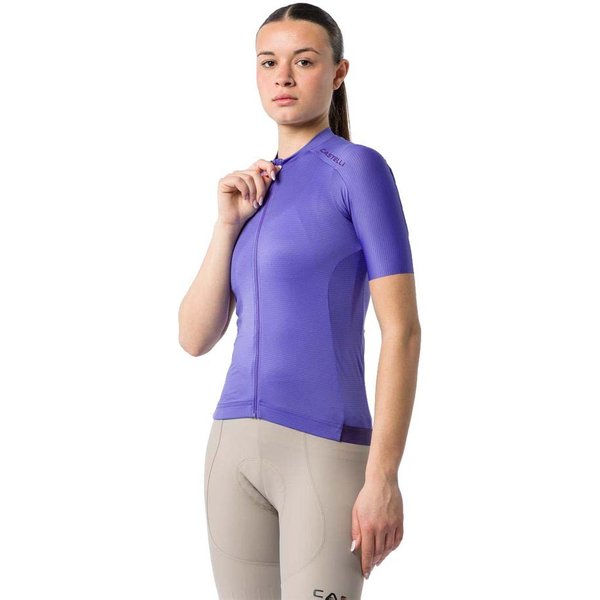 Castelli Maglia Ciclismo Sole Sleeveless Ultraviolet Donna L