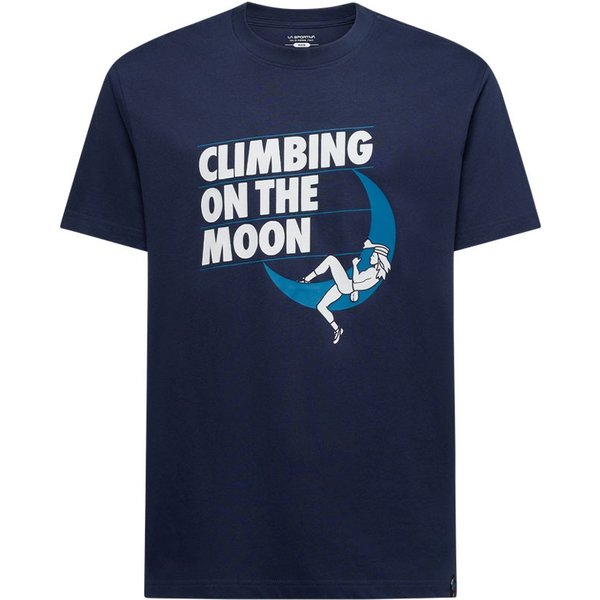 La Sportiva T-Shirt Arrampicata Moon Rock Night Sky Chalk Uomo S