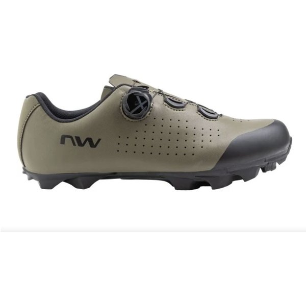 Northwave Scorpius Plus Verde Forest Nero - Scarpe Mtb Uomo EUR 41