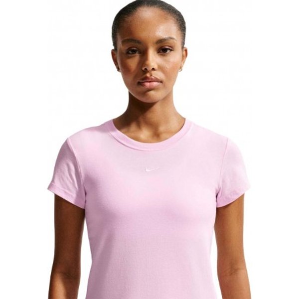 Nike Sportswear Chill Knit T-Shirt Rosa Donna XS