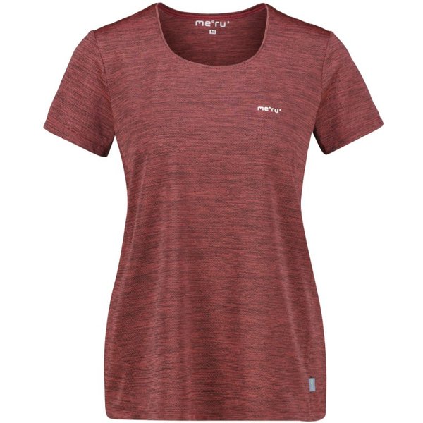 Meru T-Shirt Trekking Minto Viva Magenta Melange Donna XS