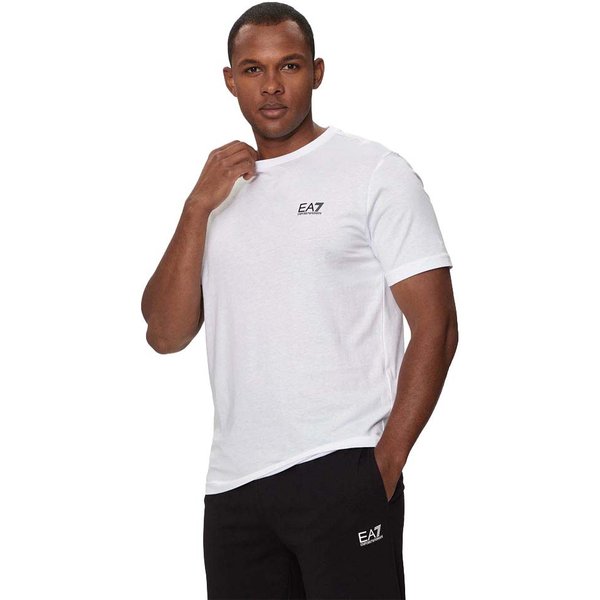 Ea7 T-Shirt Logo Core Bianco Uomo S