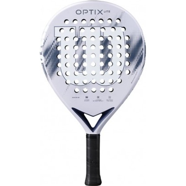 Wilson Optix V2 Bianco Lilac - Racchetta Padel TU