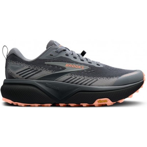 Brooks Cascadia 20 Grigio Grigio Peach - Scarpe Trail Running Donna EUR 40,5 / US 9