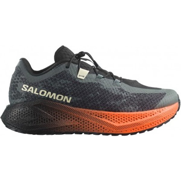 Salomon Aero Glide 4 Grvl Urban Chic Nero Lime Cream - Scarpe Trail Running Uomo EUR 43 1/3 / UK 9