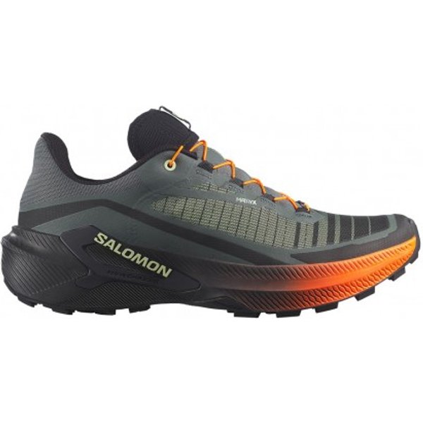 Salomon Genesis 2 Urban Chic Nero Lime Cream - Scarpe Trail Running Uomo EUR 42 / UK 8